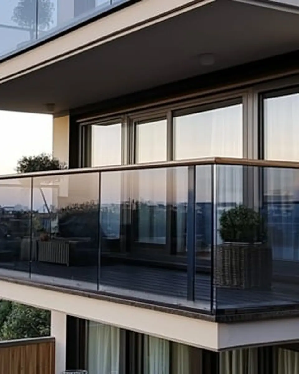 Tinted Glass Balustrade